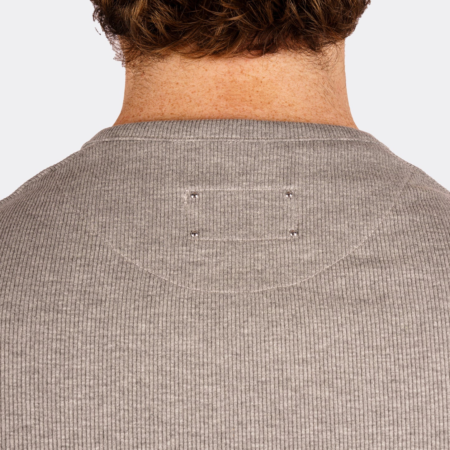Henley Tee - Grey