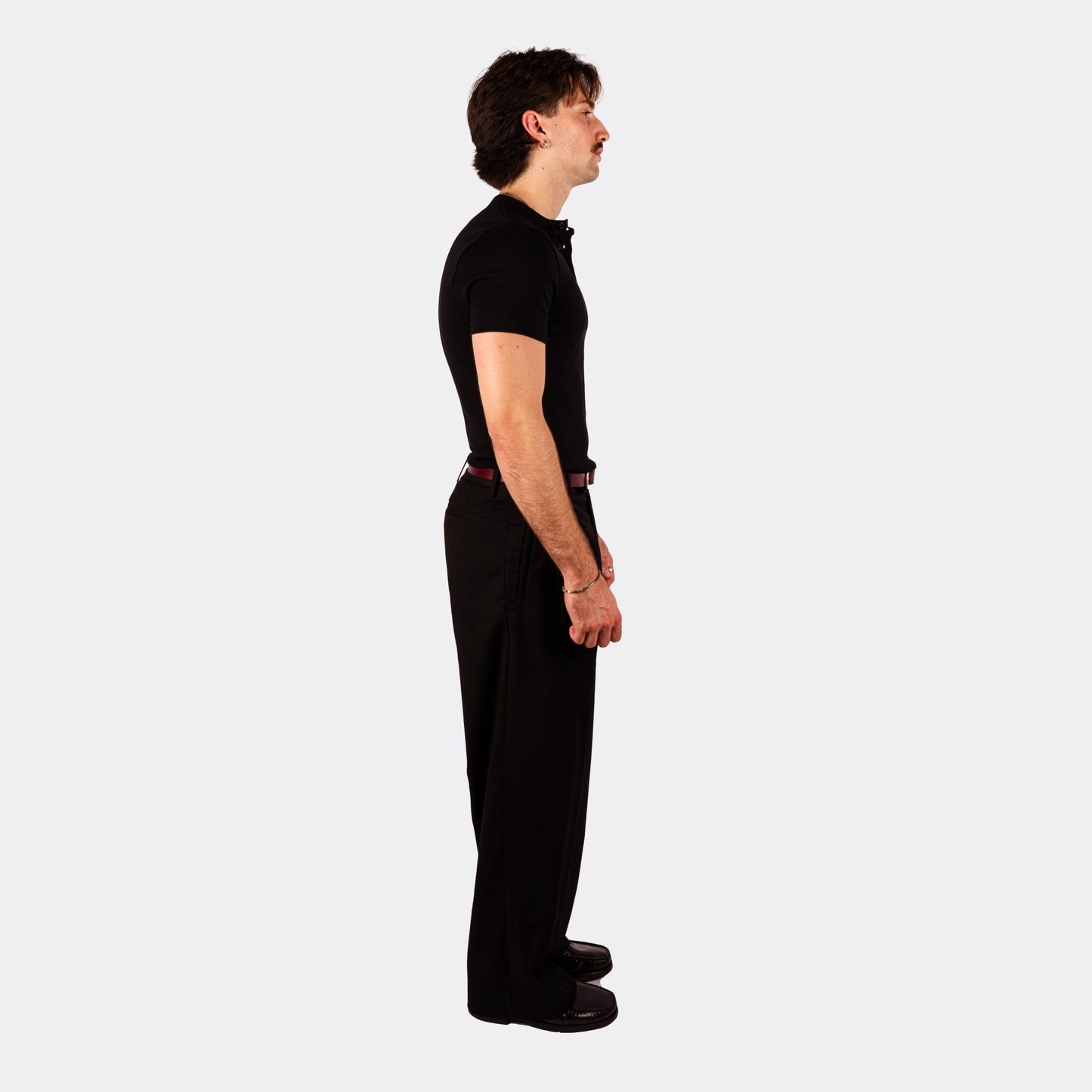 Henley Tee - Black